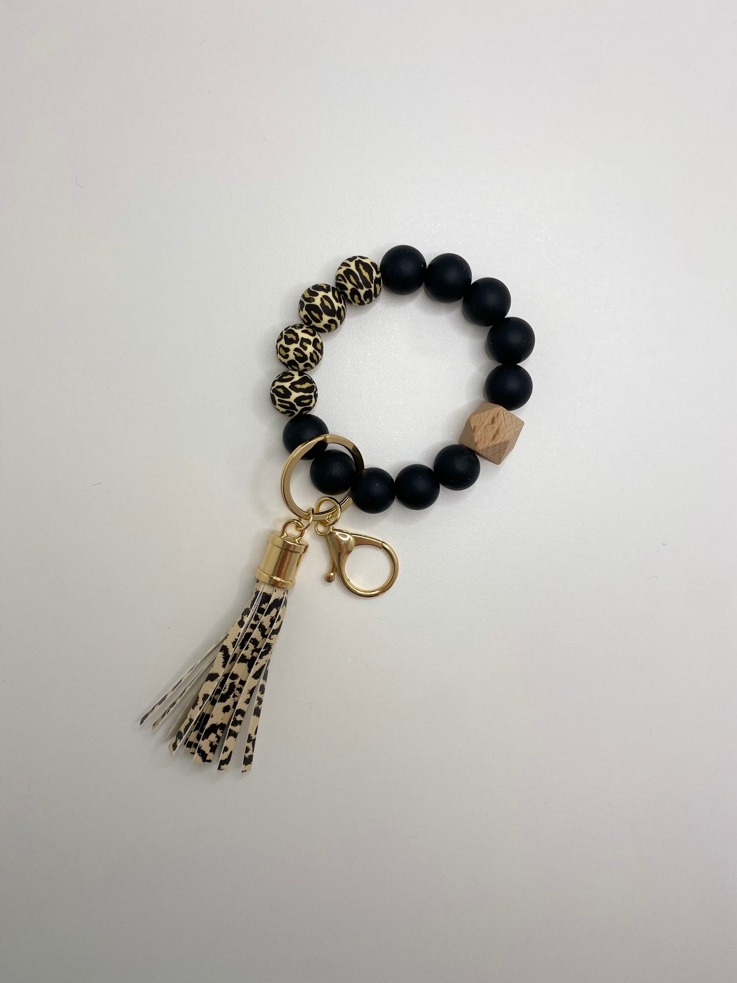 Beaded Wristlet Keychain